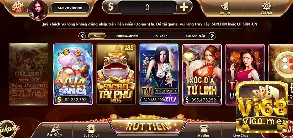 Cổng game đánh bài đổi thưởng Sunwin