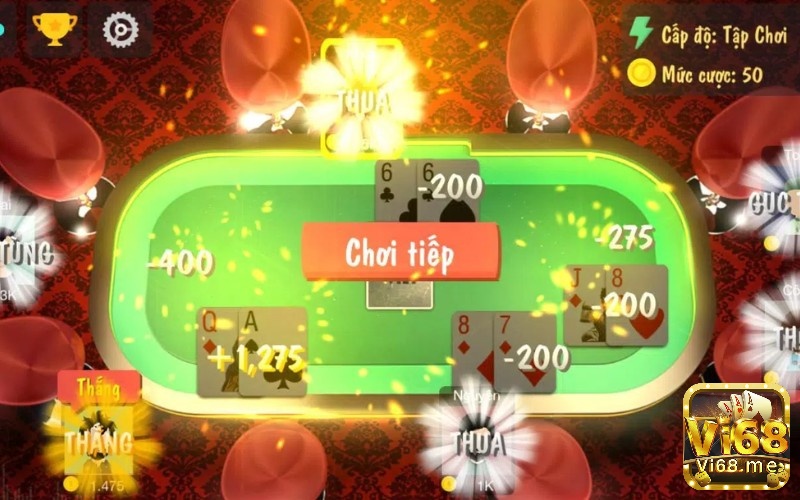 Có thể chơi game bài catte online tại Vi68 