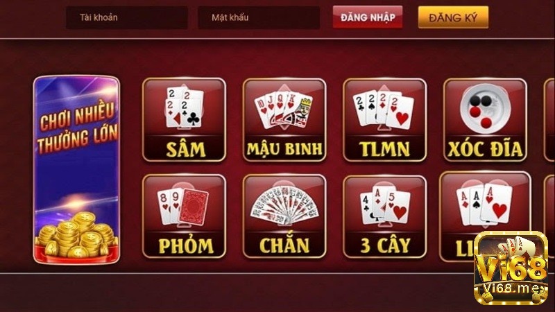 Game chơi đánh bài tây online đa dạng