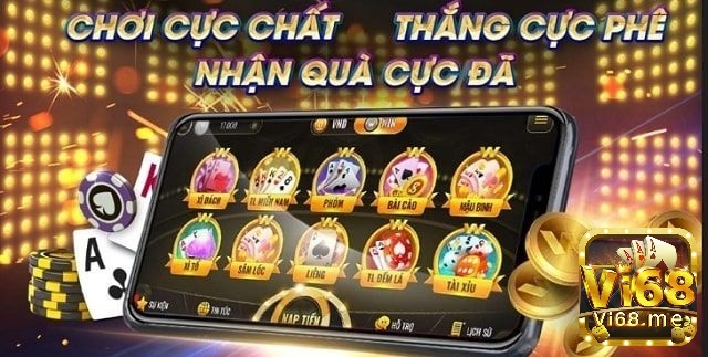 Trải nghiệm choi bai onlien tại nhà cái vi68 uy tín