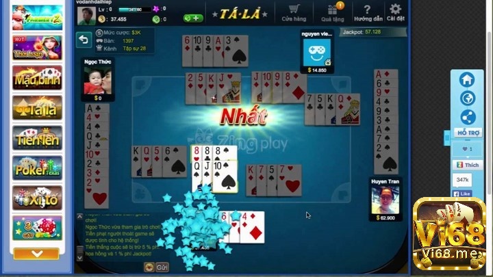 Tổng hợp những tựa game có trong game nhất nhì ba