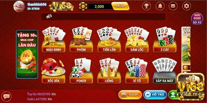 game danh bài online 