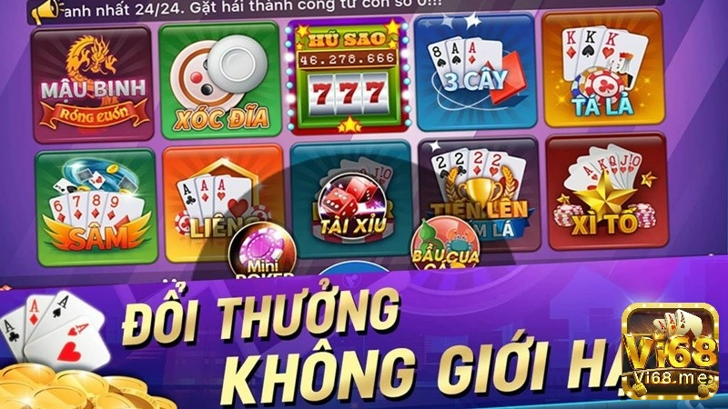 Ưu điểm của nhà cái vip game bài đổi thưởng. 