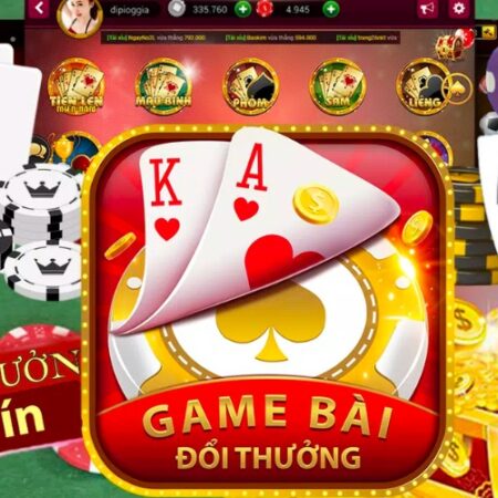 Game bài đôi thưởng uy tín – 3 tựa game bài cực chất hiện nay