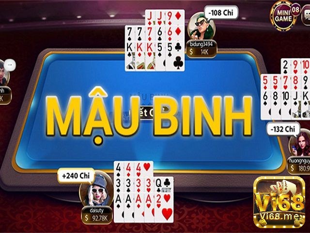 Mậu binh là game bài online chiến thuật số 1