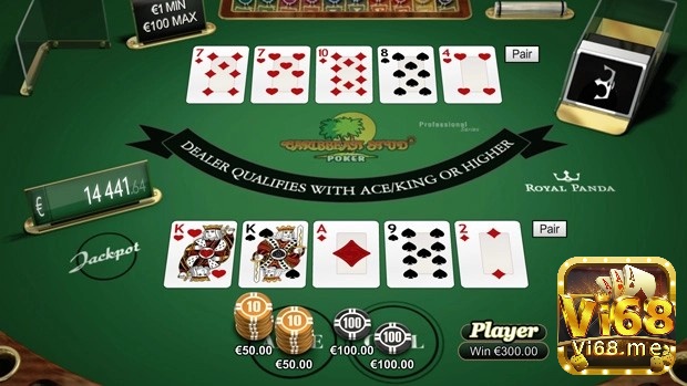 Tân thủ sẽ trải qua tất cả 5 vòng khi trải nghiệm chơi poker