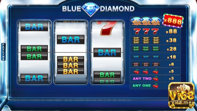 Blue Diamond online có cách chơi đơn giản