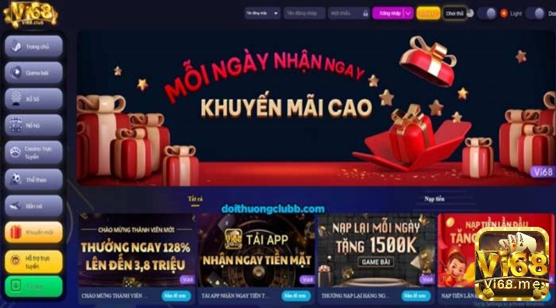  Phiên bản game bài miễn phí Vi68 ra mắt với nền tảng đồ họa Full HDR