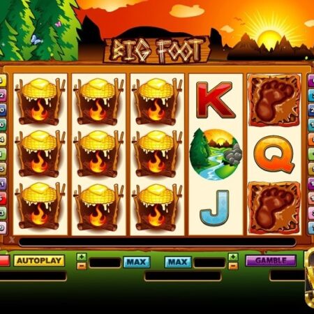 Big Foot slot: Lần theo dấu vết của thần thoại nước Mỹ