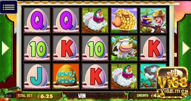 Slot Barnyard Bucks có tổng cộng 13 biểu tượng, trong đó Wild trả cao nhất