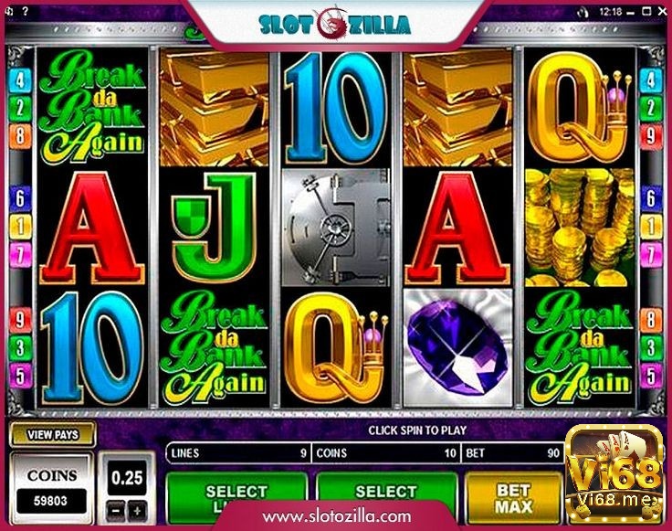 Game slot chủ đề tiền này có 9 dòng thanh toán để đặt cược và 5 cuộn