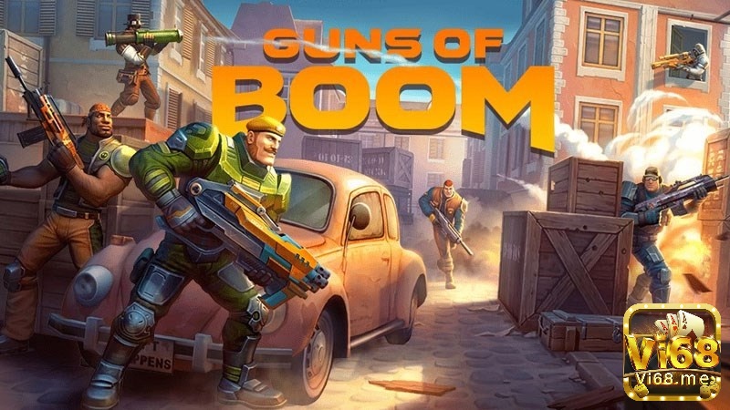 Game hai người chơi trên Mobile Guns of Boom