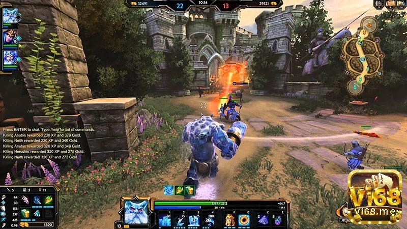 Game MOBA cho PC: SMITE