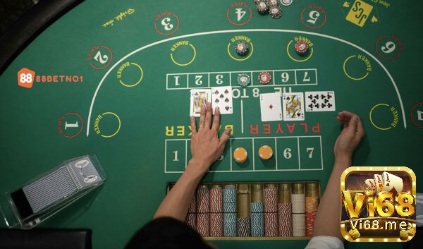 Cùng Vi68 tìm hiểu chi tiết về cách chơi baccarat luôn thắng