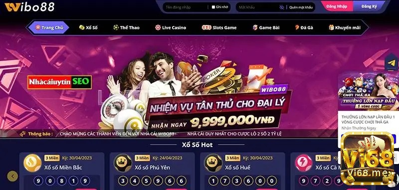 Wibo88 cung cấp dịch vụ cá cược game bài Baccarat đa dạng hàng đầu