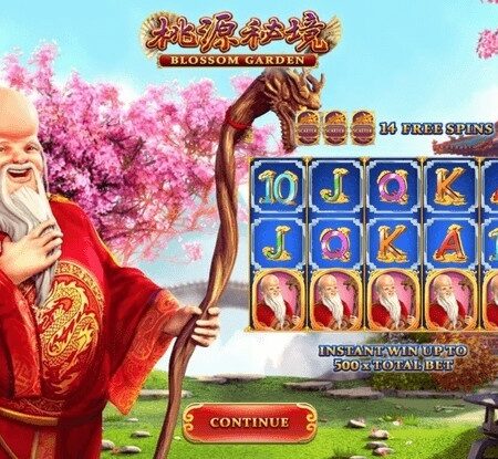 Game Slot Blossom Garden của Interactive RTP 97,01%