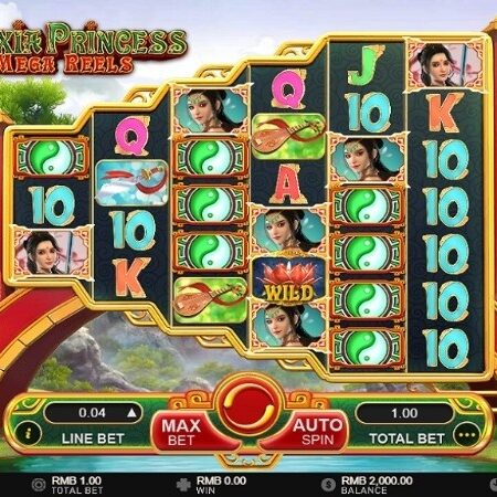 Game Slot Wuxia Princess Mega Reels: Slot võ thuật Trung Hoa